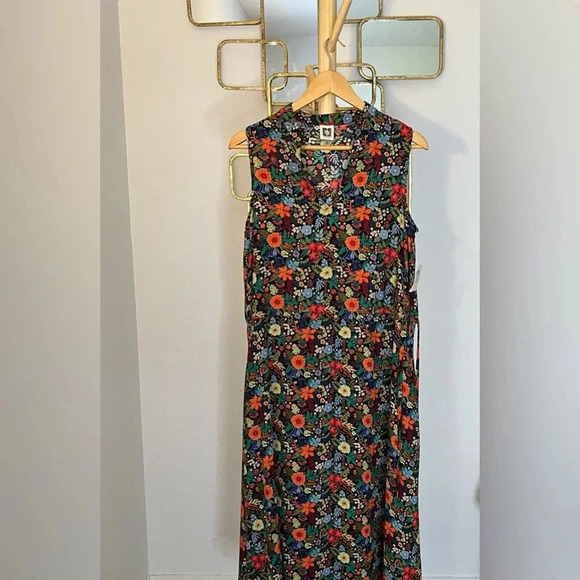 Ann Klein Dress Floral Size 10 NWT - Picture 3 of 15